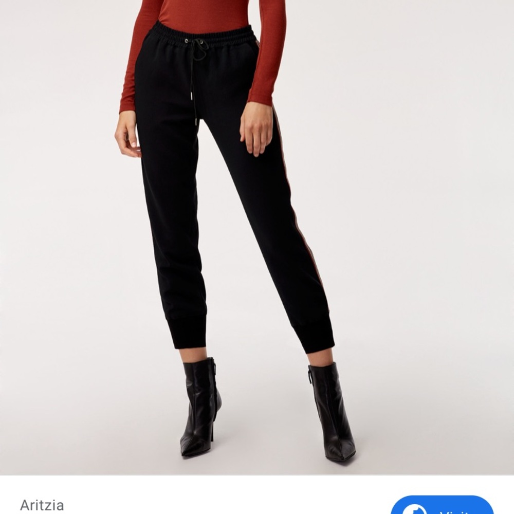 Aritzia Buffon Black Pants